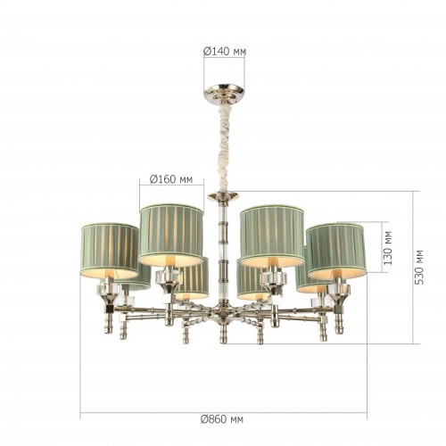 Подвесная люстра ST-Luce Oleo SL1121.103.08