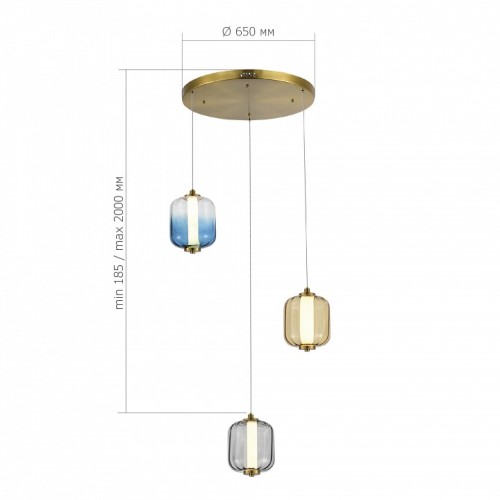 Подвесной светильник ST-Luce Summer SL1193.303.03