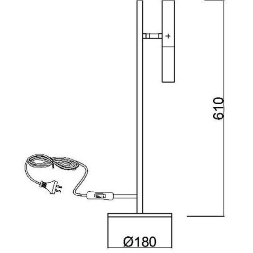 Настольная лампа декоративная ST-Luce Eclip SL1236.404.01