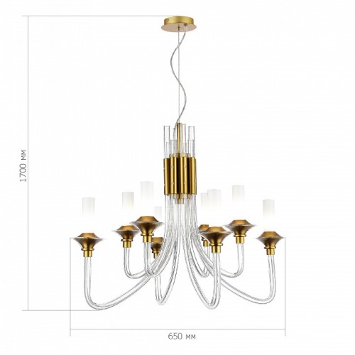 Подвесная люстра ST-Luce Vetrano SL1241.203.08