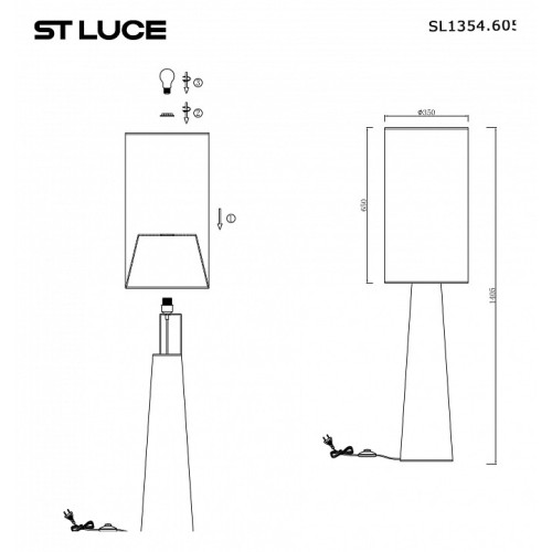 Торшер ST-Luce Jackie SL1354.605.01
