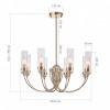 Люстра на штанге ST-Luce Elegra SL1402.203.08