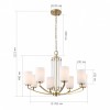 Подвесная люстра ST-Luce BRASS SL1403.303.08