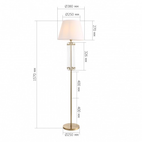 Торшер ST-Luce BRASS SL1403.305.01