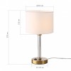 Настольная лампа декоративная ST-Luce BLACK+BRASS SL1404.304.01