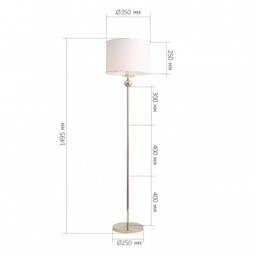 Торшер ST-Luce BRASS SL1405.205.01