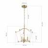 Подвесная люстра ST-Luce BRASS SL1406.303.03