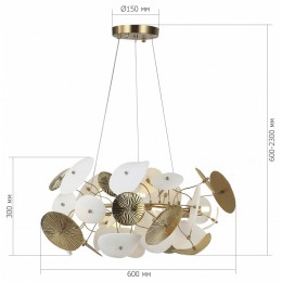 Подвесная люстра ST-Luce Dahlia SL1518.303.06