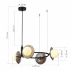 Подвесная люстра ST-Luce Noon SL1521.403.04