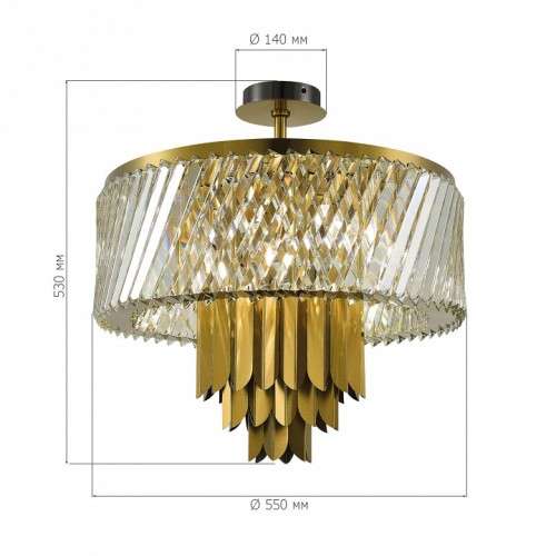 Люстра на штанге ST-Luce Nari SL1635.302.09