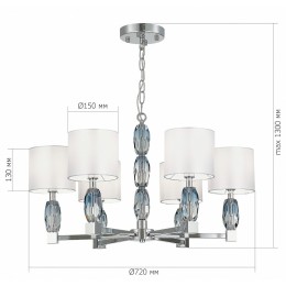 Подвесная люстра ST-Luce Lingotti SL1759.103.06