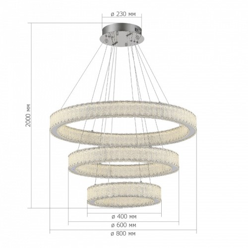 Подвесной светильник ST-Luce Latozzo SL6008.103.03