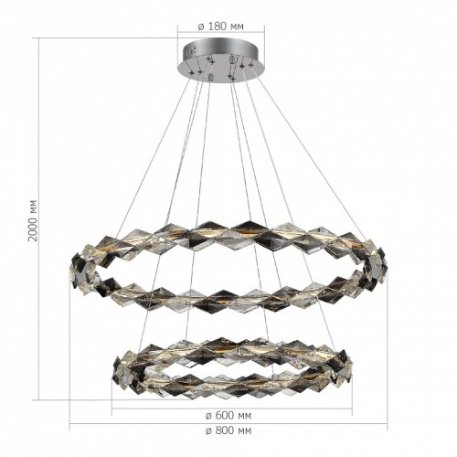 Подвесной светильник ST-Luce Diamanta SL6009.103.02