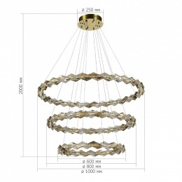 Подвесной светильник ST-Luce Diamanta SL6009.203.03