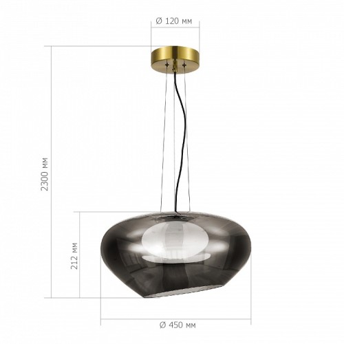 Подвесной светильник ST-Luce Foray SL6019.313.01