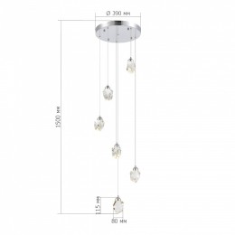 Подвесная люстра ST-Luce Cascato SL6114.103.06