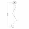 Подвесная люстра ST-Luce Cascato SL6114.103.12