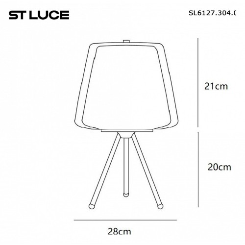 Настольная лампа декоративная ST-Luce Pandora SL6127.304.01