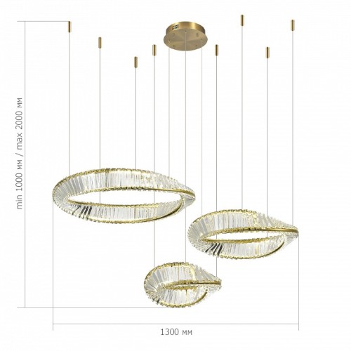 Подвесной светильник ST-Luce Ritorto SL6204.311.03