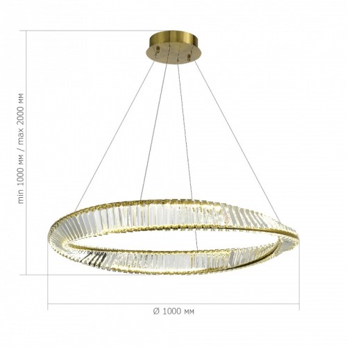 Подвесной светильник ST-Luce Ritorto SL6204.321.01