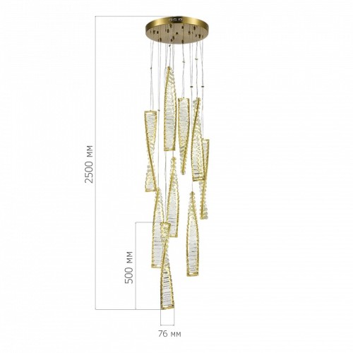 Подвесной светильник ST-Luce Elica SL6205.303.09