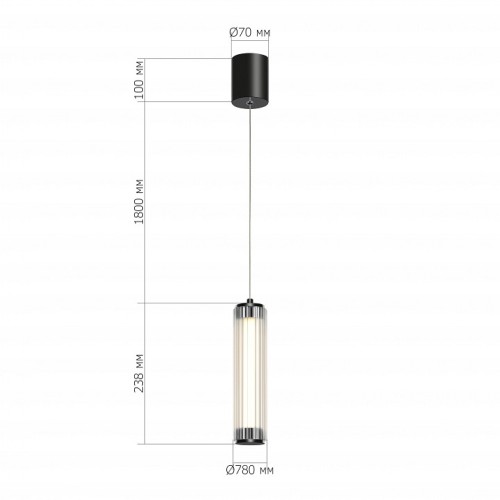 Подвесной светильник ST-Luce Bamboo SL6224.403.01