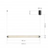 Подвесной светильник ST-Luce Bamboo SL6224.413.01