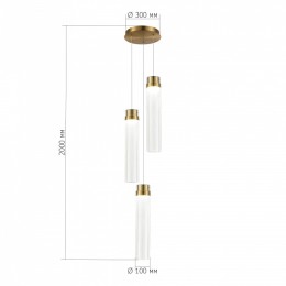 Подвесной светильник ST-Luce Champagne SL6236.303.03