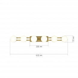 Накладной светильник ST-Luce MONRO SL6610.201.06
