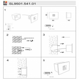Встраиваемый светильник ST-Luce Visano SL9501.541.01