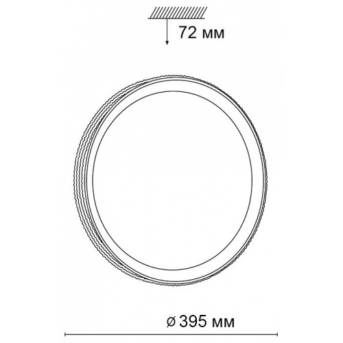 Накладной светильник Sonex Shiny 3049/DL