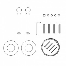 Крепление для струнного светильника ST-Luce RAY ST962.409.00