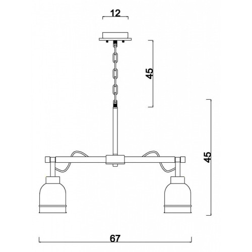 Подвесная люстра Vele Luce Calma VL2122L06