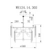 Подвесной светильник Wertmark Agati WE124.14.303