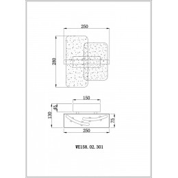 Бра Wertmark Nelly WE158.02.301