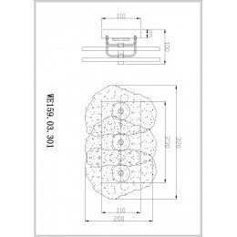 Бра Wertmark Nicola WE159.03.301