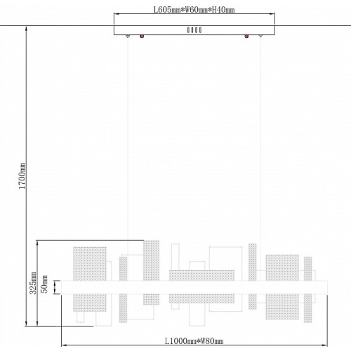 Подвесной светильник Wertmark Lotta WE461.03.023