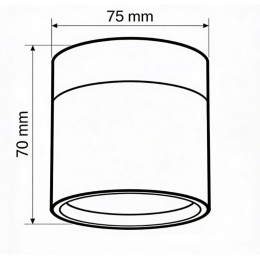 Накладной светильник Wertmark Altair WTA.O21.607.30.07