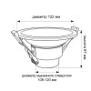 Встраиваемый светильник Wertmark WTD WTD.O01.000.V0.18